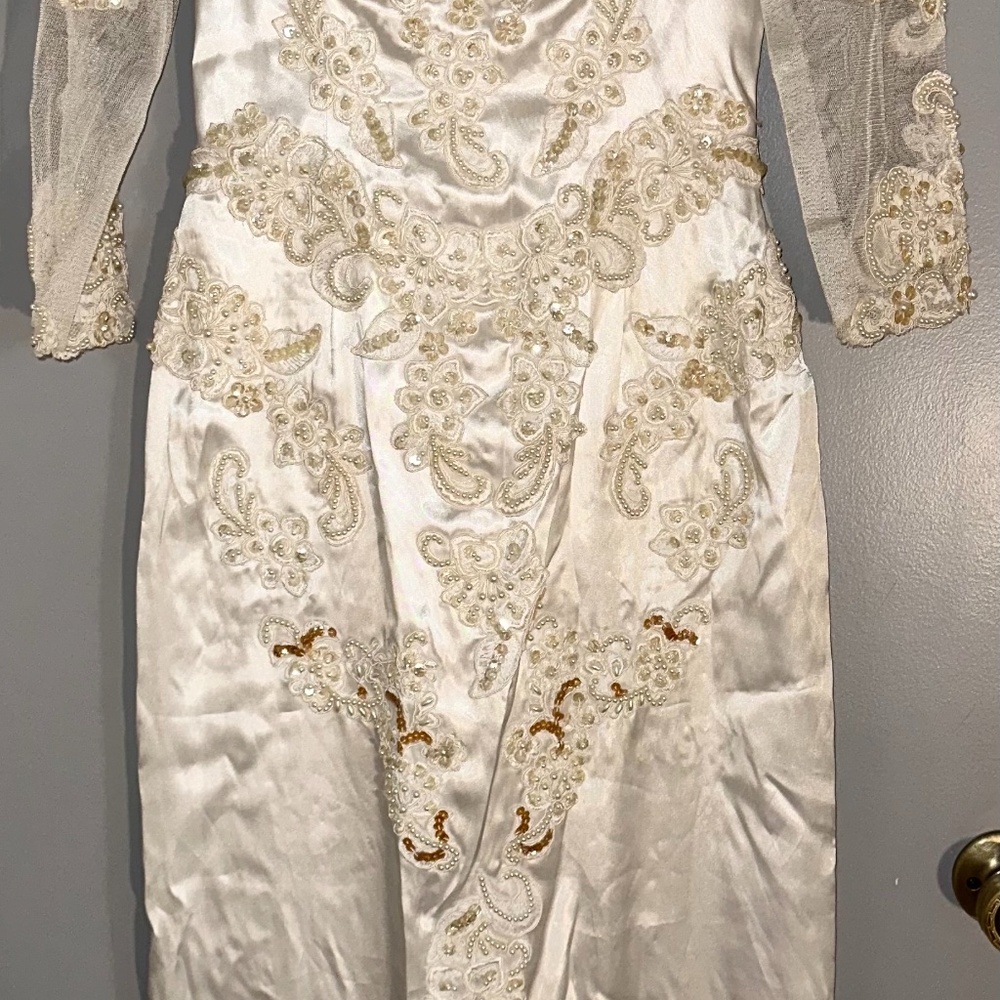 Wedding or Prom floor length Dress